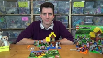 Boîte de maison de ferme Minecraft par Lego de Thomas Panke dans LEGO® Minecraft 21144 - Farmhäuschen Vidéo YouTube
