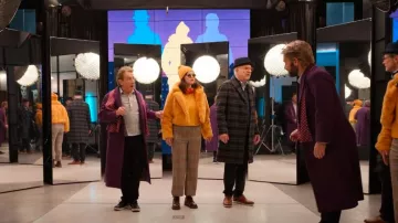 Camper Milah 60mm Leather Ankle Boots worn by Mabel Mora (Selena Gomez) as seen in Only Murders in the Building (S04E05)