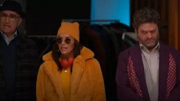 Jennifer Fisher Baby Samira Hoop Earrings worn by Eva Longoria (Eva Longoria) as seen in Only Murders in the Building (S04E05)