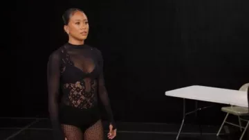 Wolford Flower Lace Jumpsuit worn by Keisha McCalla (Netta Walker) as seen in All American: Homecoming (S03E13)