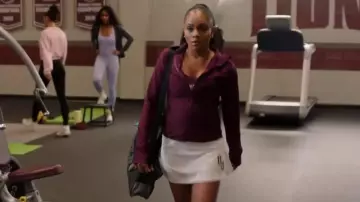 Veste Lululemon Define portée par Simone Hicks (Geffri Maya Hightower) telle que vue dans All American : Homecoming (S03E13)