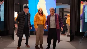 Theory Tailored Coat In Recycled Wool Melton worn by Charles-Haden Savage (Steve Martin) as seen in Only Murders in the Building (S04E05)