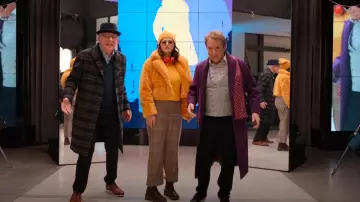 Theory Tailored Coat In Recycled Wool Melton worn by Charles-Haden Savage (Steve Martin) as seen in Only Murders in the Building (S04E05)