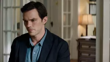 Wardrobe from Juror #2 Movie: Nicholas Hoult wears denim shirt to portray Justin Kemp