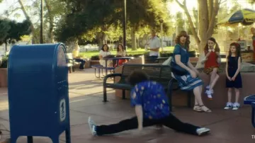 Wardrobe of Weird: The Al Yankovic Story: Daniel Radcliffe wears Vans Checkered Sneakers to portray 'Weird Al' Yankovic in the movie