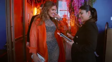 Manteau à manches longues Max Mara Rauche porté par Brynn Whitfield tel qu’on le voit dans The Real Housewives of New York City (S15E01)
