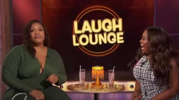 Fashion Nova Bail Me Out Jumpsuit worn by Tacarra Williams as seen in Sherri on  October 2, 2024