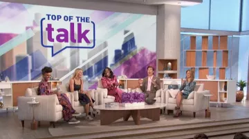 Dior Walk'n'Dior Platform Sneaker worn by Tabitha Brown as seen in The Talk on September 30, 2024