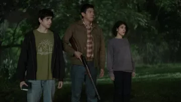 Wardrobe of  Teacup TV Sseries: Chaske Spencer wears Olive Green Field Jacket wears Ruben Shanley in season 1