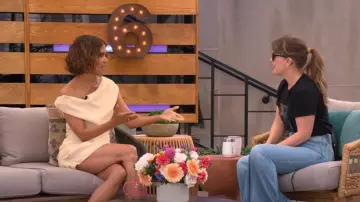 Paris Georgia Remmy Mini Dress worn by Halle Berry as seen in The Kelly Clarkson Show on September 23, 2024