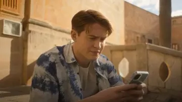 Kavu Excellent Adventure Shirt worn by Nick Nelson (Kit Connor) as seen in Heartstopper (S03E02)