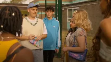 Urban Outfitters Erika Romper worn by Imogen Heaney (Rhea Norwood) as seen in Heartstopper (S03E02)