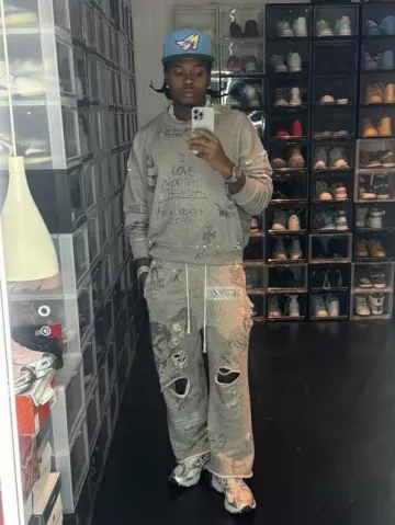 Asics Gel Nimbus 10.1 x Stefon Diggs From Me To You usado por Gunna en la cuenta de Instagram @gunna