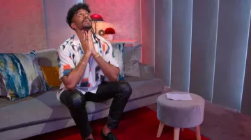 Fashion Nova Looks Like Art Shirt worn by Ramses Prashad as seen in Love Is Blind (S07E05)