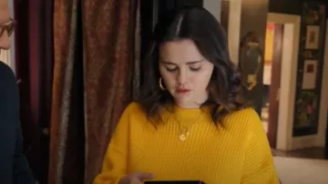 Jennifer Fisher Samira Hoop Earrings worn by Mabel Mora (Selena Gomez) as seen in Only Murders in the Building (S04E06)
