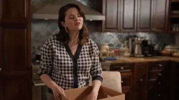 Kule The Liam Cardigan worn by Mabel Mora (Selena Gomez) as seen in Only Murders in the Building (S04E07)