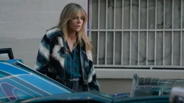 Equipment Adalyn Shirt worn by Morgan (Kaitlin Olson) as seen in High Potential (S01E02)