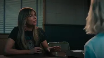Re/Done Monday Again T-Shirt worn by Morgan (Kaitlin Olson) as seen in High Potential (S01E03)