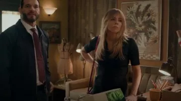 The Kooples Stud Detail Polo Shirt worn by Morgan (Kaitlin Olson) as seen in High Potential (S01E03)