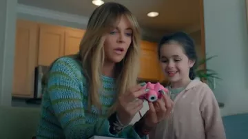 Marni Striped Cotton And Brushed Mohair-Blend Sweater worn by Morgan (Kaitlin Olson) as seen in High Potential (S01E03)