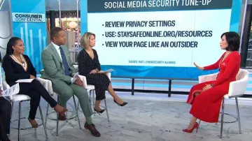 Sandro Esmeralda Pickstitch Long Sleeve Knit Shirtdress worn by Vicky Nguyen as seen in Today on October 7, 2024