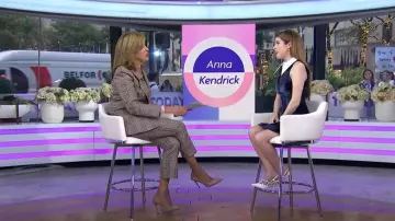 Danarys New York The Lulu Dress worn by Anna Kendrick as seen in Today on October 7, 2024