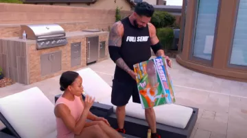 Camiseta sin mangas Nelk Boys Full Send usada por DJ Pauly D como se ve en Jersey Shore: Family Vacation (S07E19)