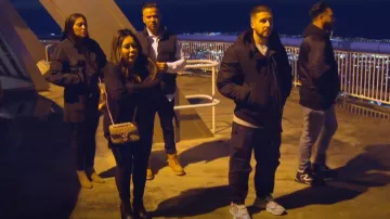 Sac à bandoulière Gucci Marmont porté par Nicole Polizzi vu dans Jersey Shore : Family Vacation (S07E21)