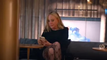 Gucci - Collants en maille GG avec lurex portés par Shannon Beador, comme on le voit dans The Real Housewives of Orange County (S18E14)