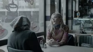 Argyle Sweater worn by Catherine Ravenscroft (Cate Blanchett) in Disclaimer (S01)