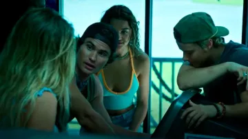 Kildare Island Surfboard Co. Embroidered Patch Hat worn by John B Routledge (Chase Stokes) as seen in Outer Banks (S04E01)