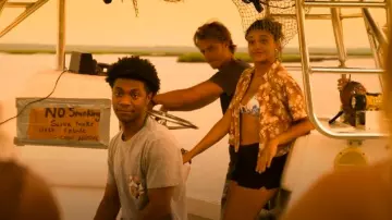 O'Neill Zephora Madrid Top worn by Kiara Carrera (Madison Bailey) as seen in Outer Banks (S04E02)
