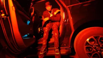 Dior Black Reflective B22 Sneakers worn by VonOff1700 in VonOff1700- Flukey Sh*t (Official Video)