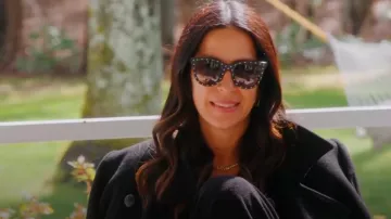 Rebecca Minkoff Lunettes de soleil Cyndi 2/S Cat Eye pour femmes portées par Rebecca Minkoff comme on le voit dans The Real Housewives of New York City (S15E03)