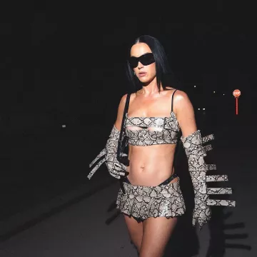 Namilia Belt Bra Top worn by Katy Perry at Evita Party on August 23, 2024