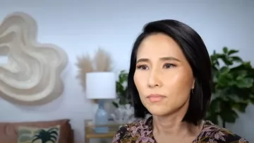 Whistles Wren Floral-Print Sheath Dress worn by Vicky Nguyen as seen in Today on October 15, 2024