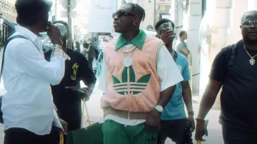 Gafas de sol Prada Black Symbole usadas por Zlatan en Zlatan - Good Life {Freestyle}