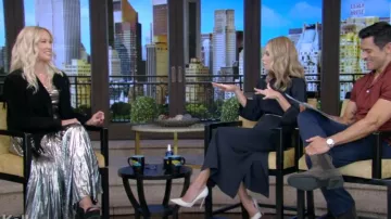 Rachel Comey Lyss Dress worn by Kelly Ripa as seen in LIVE with Kelly and Mark on October 16, 2024