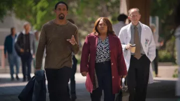 Melie Bianco Blair Crossbody Bag worn by Dr. Miranda Bailey (Chandra Wilson) as seen in Grey's Anatomy (S21E04)