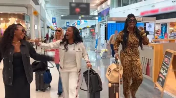 Fendi Sunshine Medium worn by Marlo Hampton as seen in The Real Housewives of Potomac (S09E03)