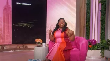 Roksanda Colorblocked Dress worn by Sherri Shepherd as seen in Sherri on October 16, 2024