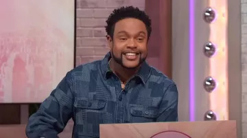 Nova Men Stockton Denim Overshirt worn by Jawn Murray as seen in Sherri on October 17, 2024