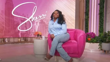 Generation Love Marcello Rhinestone Shirt worn by Sherri Shepherd as seen in Sherri on October 18, 2024