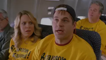 She's Out of My League Outfits: Jessica St. Clair wears "Branson Bound" Long Sleeve in Yellow to portray Debbie in the movie