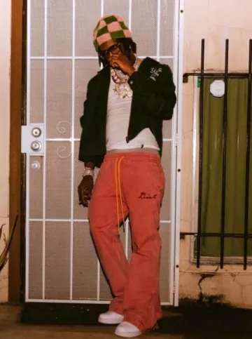 Nike Air Force 1 Low White worn by Chief Keef on the Instagram account @chieffkeeffsossa