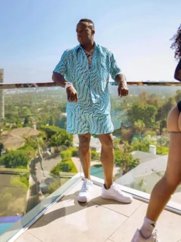 Nike Air Force 1 Low White usado por Yo Gotti en la cuenta de Instagram @yogotti1_fans