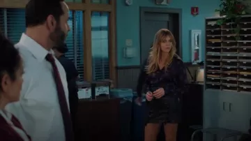 Ramy Brook Ryder Skirt worn by Morgan Gillory (Kaitlin Olson) as seen in High Potential (S01E06)
