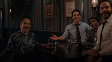 Bella Dahl Womens Smocked Tie Back Blouse worn by Selena Soto (Judy Reyes) as seen in High Potential (S01E06)