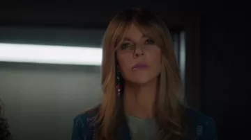 Roxanne Assoulin The Mad Merry Marvelous Crystal Drop Earrings worn by Morgan Gillory (Kaitlin Olson) as seen in High Potential (S01E06)