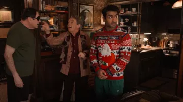 Blizzard Bay Welcome To The North Swole Sweater Mens worn by Rudy Thurber (Kumail Nanjiani) as seen in Only Murders in the Building (S04E10)